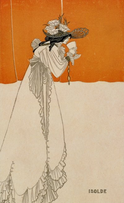 Isotta, illustrazione da The Studio, 1895 da Aubrey Beardsley